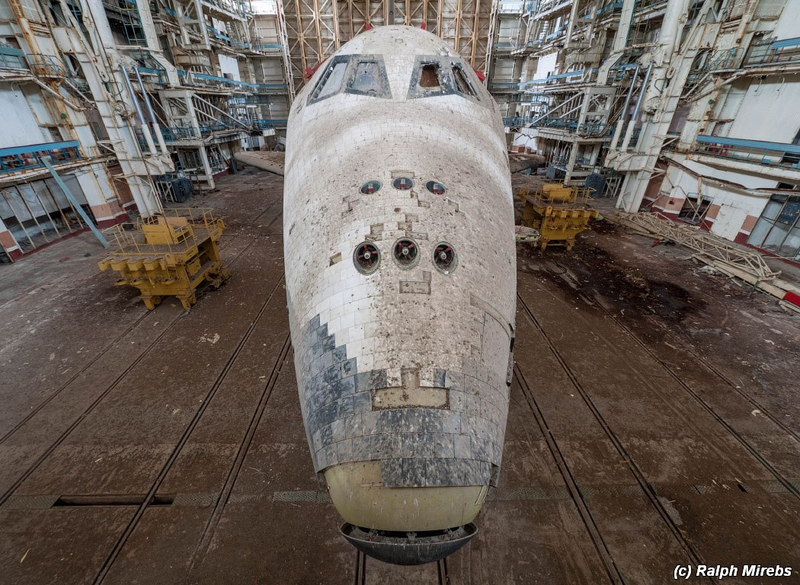 Illustration for article titled These Are the Sad Remains of the Soviet Space Shuttle Program
